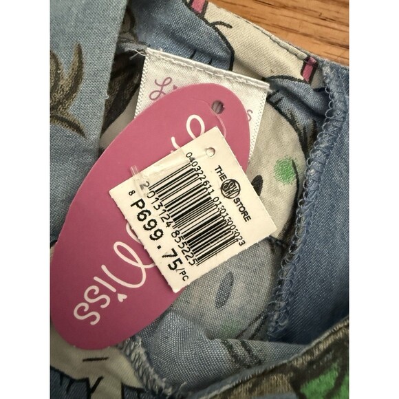 Lil Miss 8 Denim Blue Girl Dress NWT Twirl - Picture 5 of 5